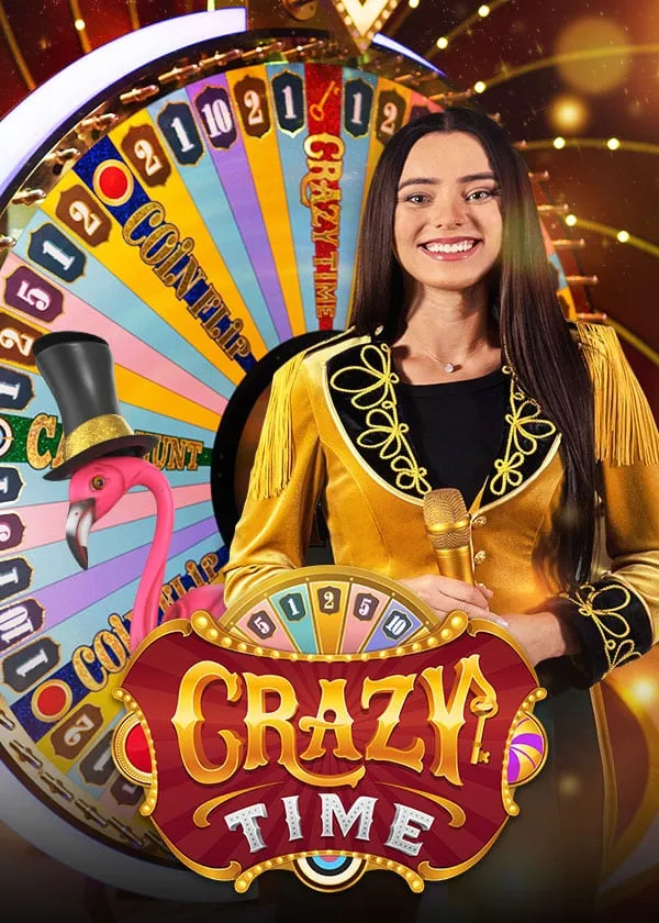 Crazy Time live show screenshot