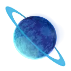 VIP level 3 Uranus badge illustration