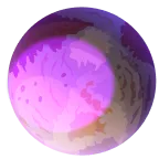 VIP level 1 Pluto badge illustration